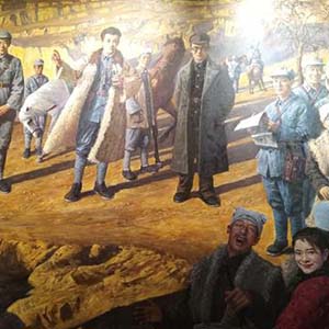 横山里下来些游击队钢琴谱