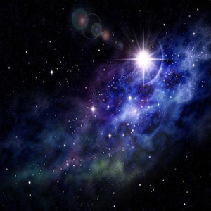 天边有颗闪亮的星钢琴谱