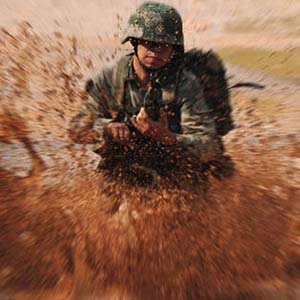 当兵的人钢琴谱