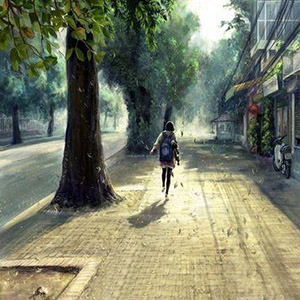 放学的路上钢琴谱