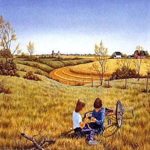 回旋曲式的乡村舞曲钢琴谱