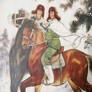 巡逻兵进行曲钢琴谱