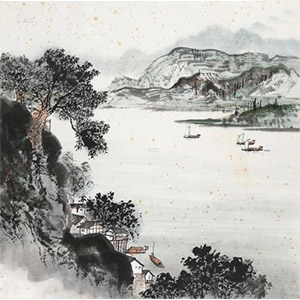 嘉陵江上钢琴谱