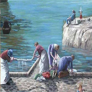 燕燕下河洗衣裳钢琴谱