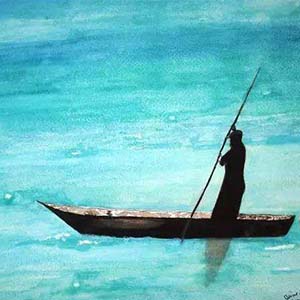 六月船歌钢琴谱