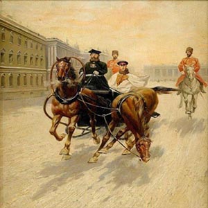 四季十一月雪橇Op37a钢琴谱