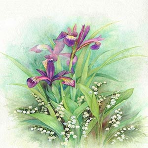 四季四月松雪草Op37a钢琴谱