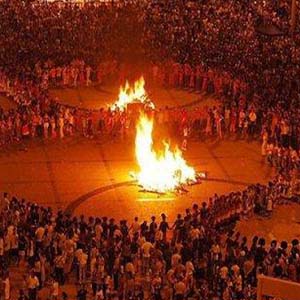 火把节的火把钢琴谱