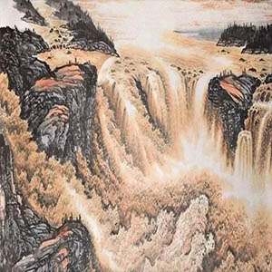 黄河入海流钢琴谱