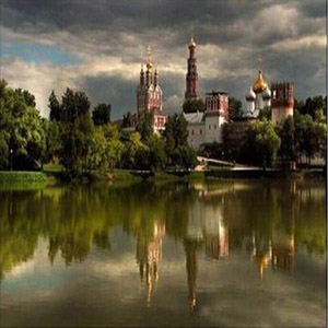 莫斯科郊外的晚上