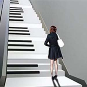 音乐台阶钢琴谱