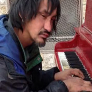 Man On The Street Plays Beautifully