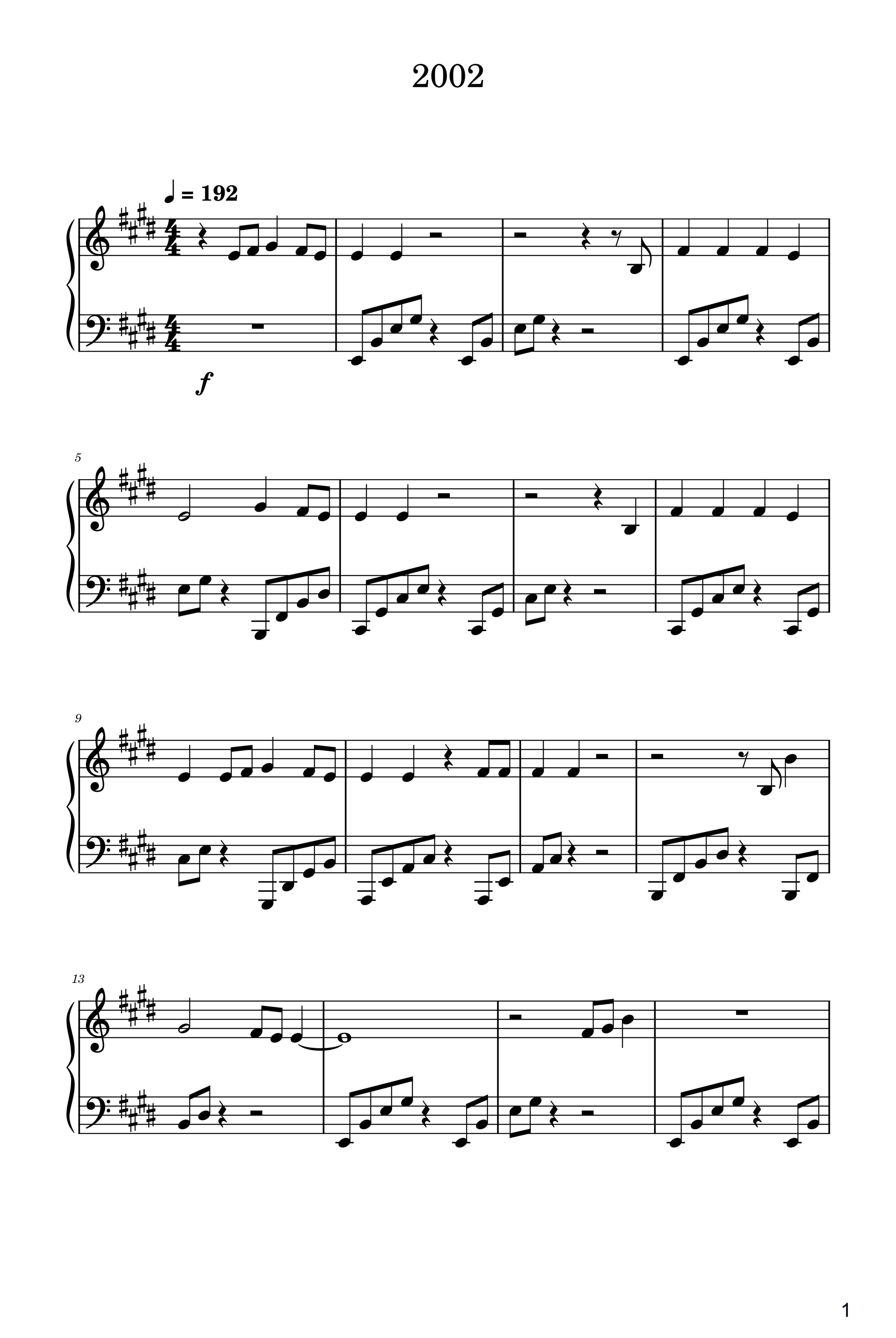 2002钢琴谱_Anne-Marie/J.Fla_E调_流行钢琴谱五线谱独奏谱_钢琴谱|钢琴五线谱|钢琴简谱|钢琴弹唱谱|钢琴声乐正谱|钢琴 ...