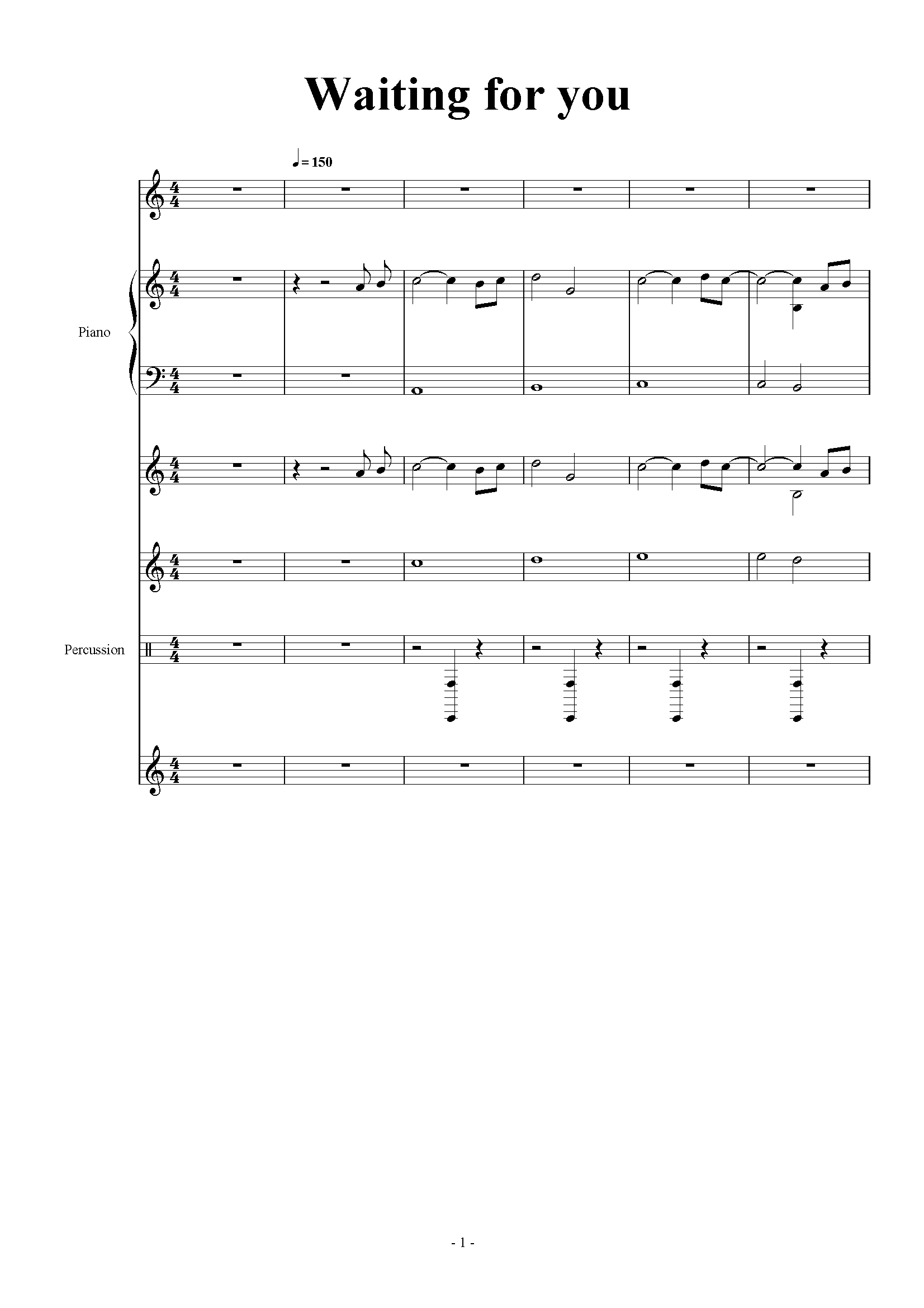 I Wait For You Lyrics - 1y4uhjo