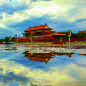 我爱北京天安门钢琴谱