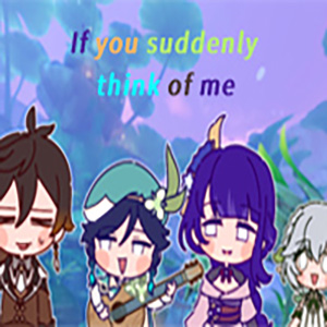 If You Suddenly Think Of Me钢琴谱