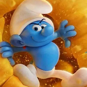 可爱的蓝精灵钢琴谱