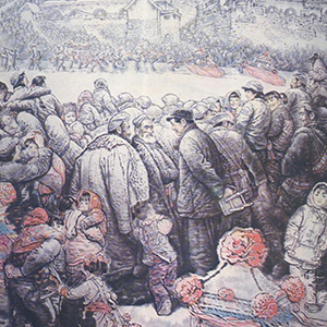 解放区的天钢琴谱