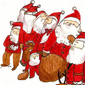  圣诞老人来到小镇钢琴谱