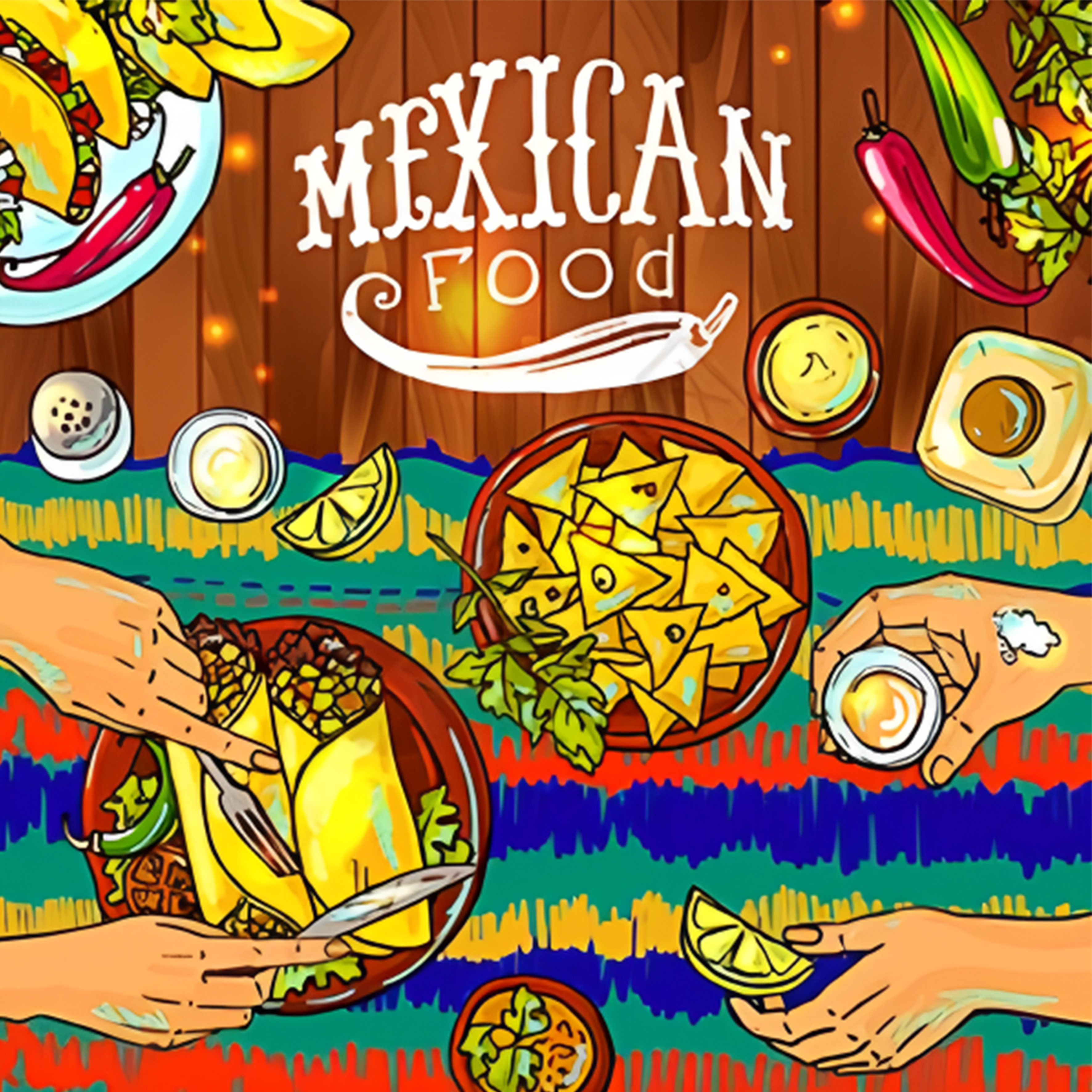 墨西哥玉米卷饼钢琴谱